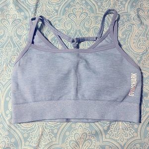 Size small blue Gymshark sports bra